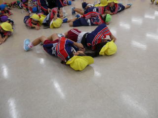 防災教室(幼年消防クラブ)