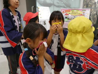 防災教室(幼年消防クラブ)